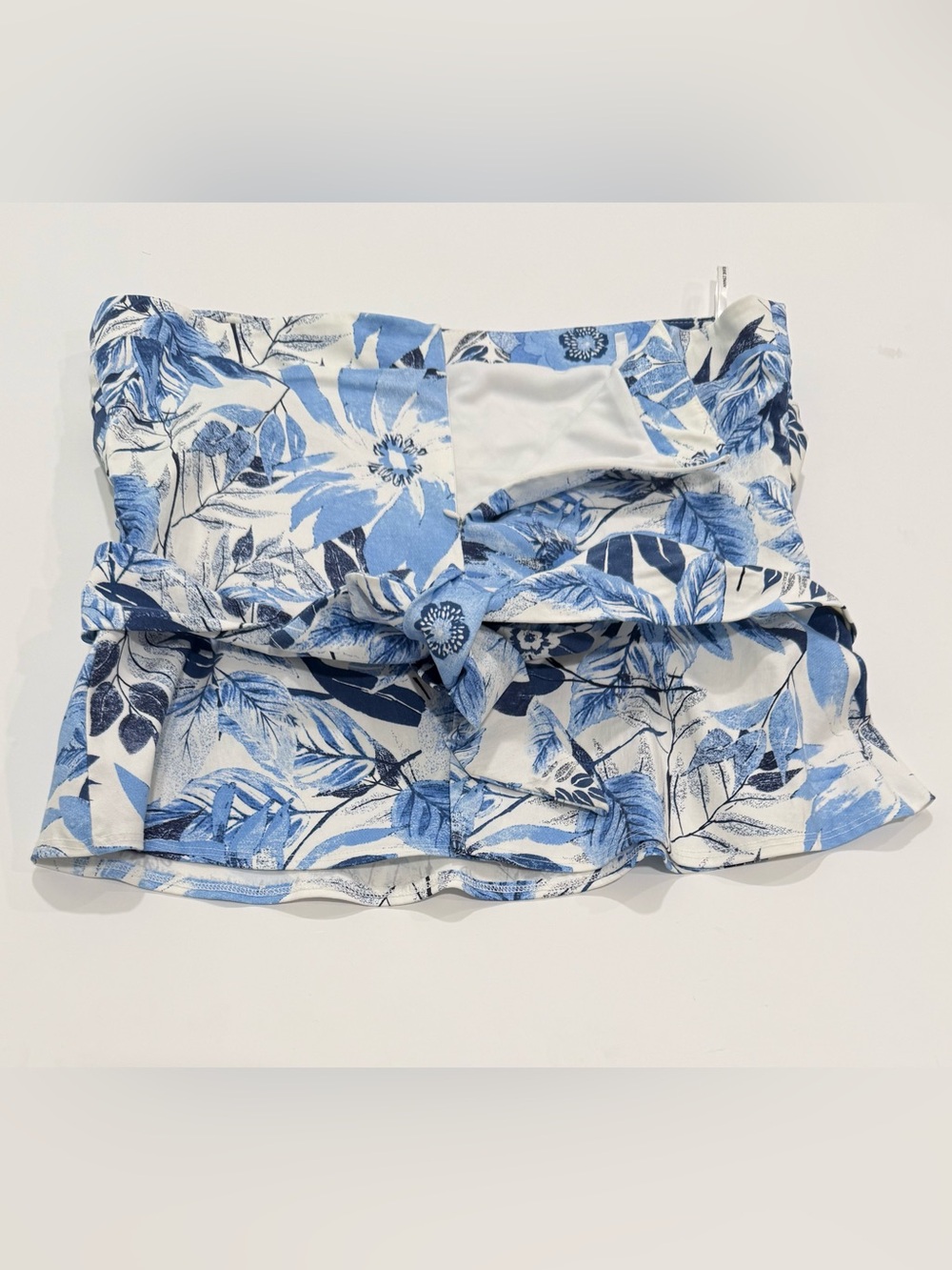 NWT Frank Lyman Blue Floral Sleeveless Pullover Top 251245 Size 12 - Picture 5 of 10